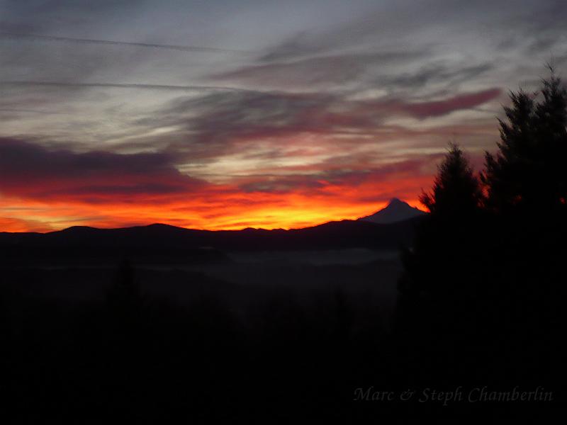 P1010916.jpg - Sunset behind Mt Hood